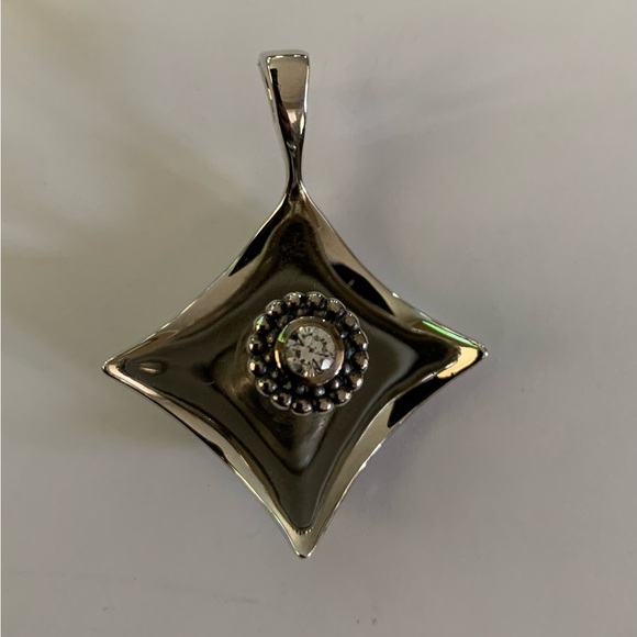 ✨HP✨ Sterling silver Marcus Max pendant (glass bead not included) - Picture 2 of 3